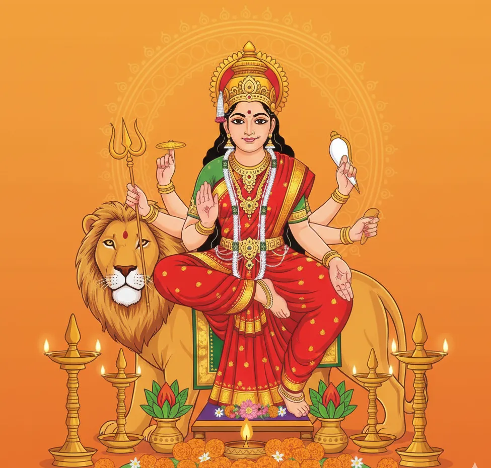 Navratri Puja (Navratri Kalash Sthapana Puja and Havan)