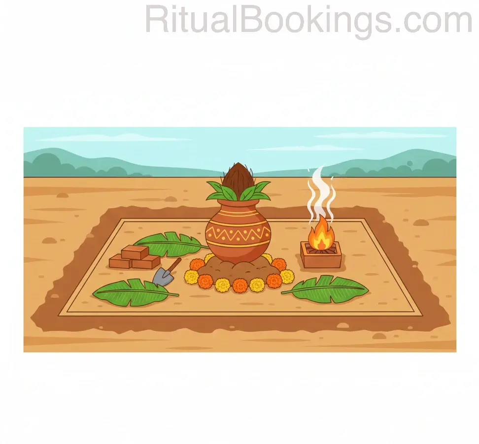Bhoomi Puja (Before Construction)